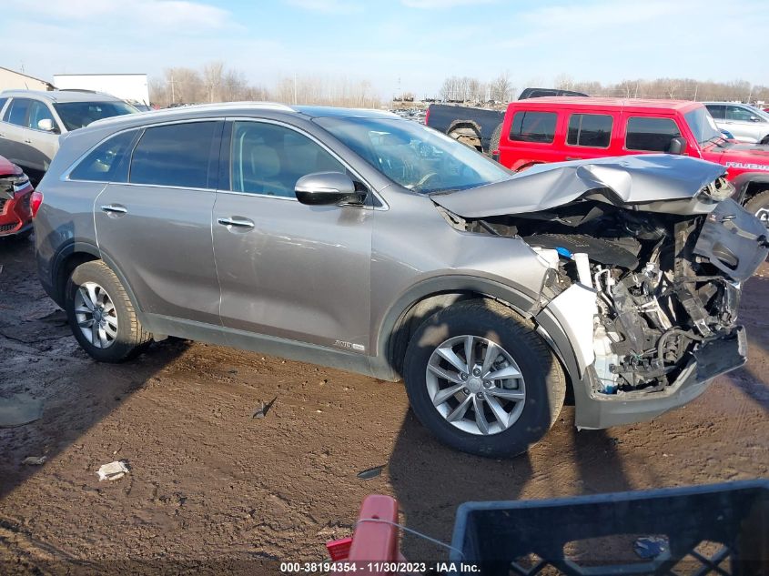 2017 Kia Sorento 3.3L Lx VIN: 5XYPGDA56HG209146 Lot: 38194354