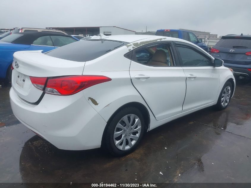 5NPDH4AE1BH059480 2011 Hyundai Elantra Gls