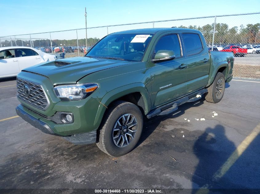 2021 Toyota Tacoma Trd Sport VIN: 5TFAZ5CN5MX112868 Lot: 38194468