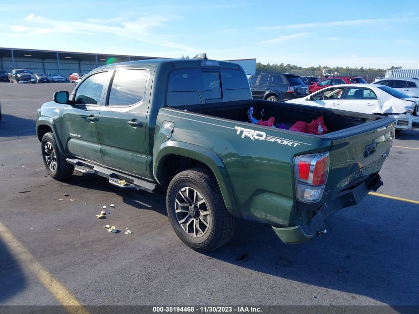 2021 Toyota Tacoma Trd Sport VIN: 5TFAZ5CN5MX112868 Lot: 38194468