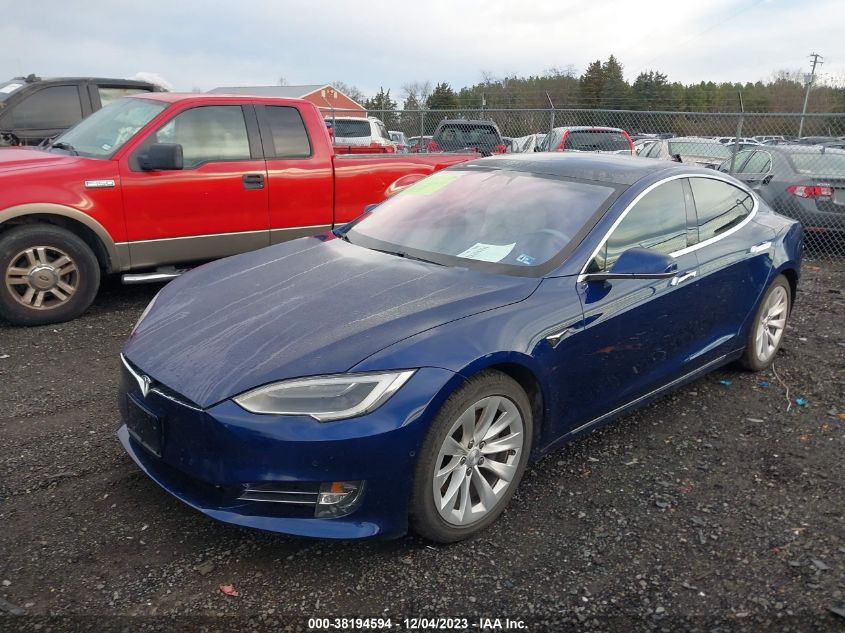 2018 Tesla Model S 75D/P100D/100D VIN: 5YJSA1E20JF262349 Lot: 38194594