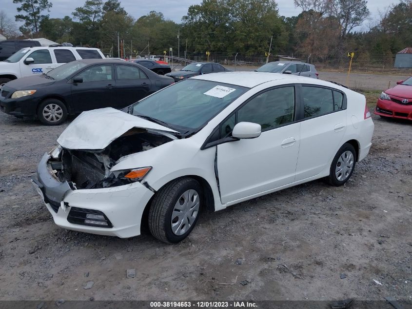 2014 Honda Insight Lx VIN: JHMZE2H55ES002096 Lot: 38194653