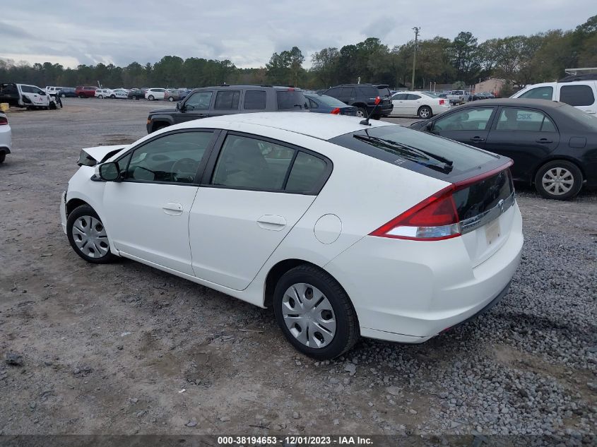 JHMZE2H55ES002096 2014 Honda Insight Lx