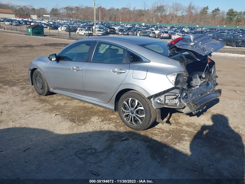 2017 HONDA CIVIC LX VIN: 19XFC2F53HE224754