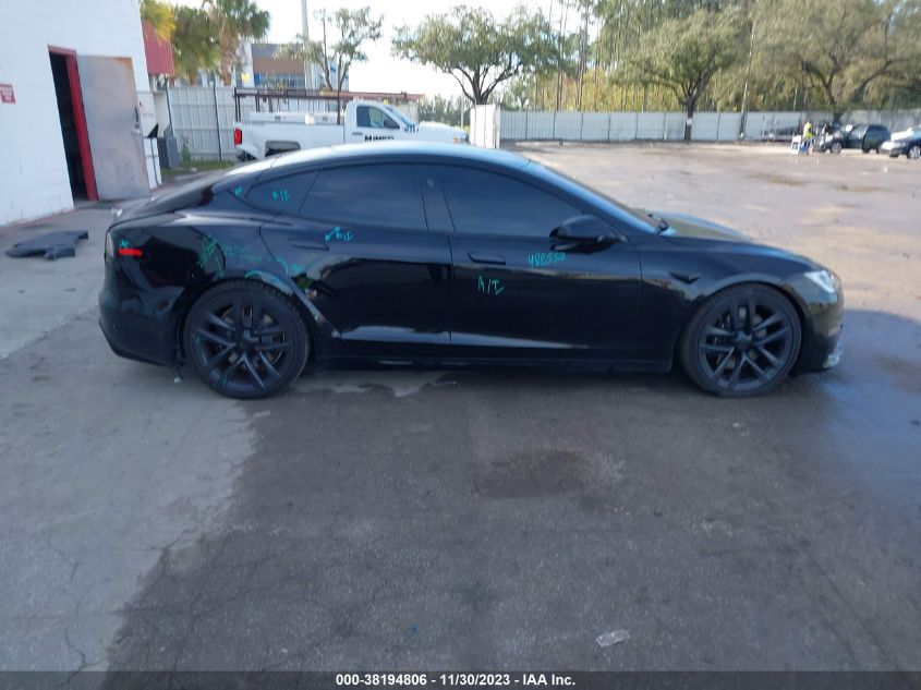 2022 Tesla Model S Dual Motor All-Wheel Drive VIN: 5YJSA1E58NF488557 Lot: 38194806