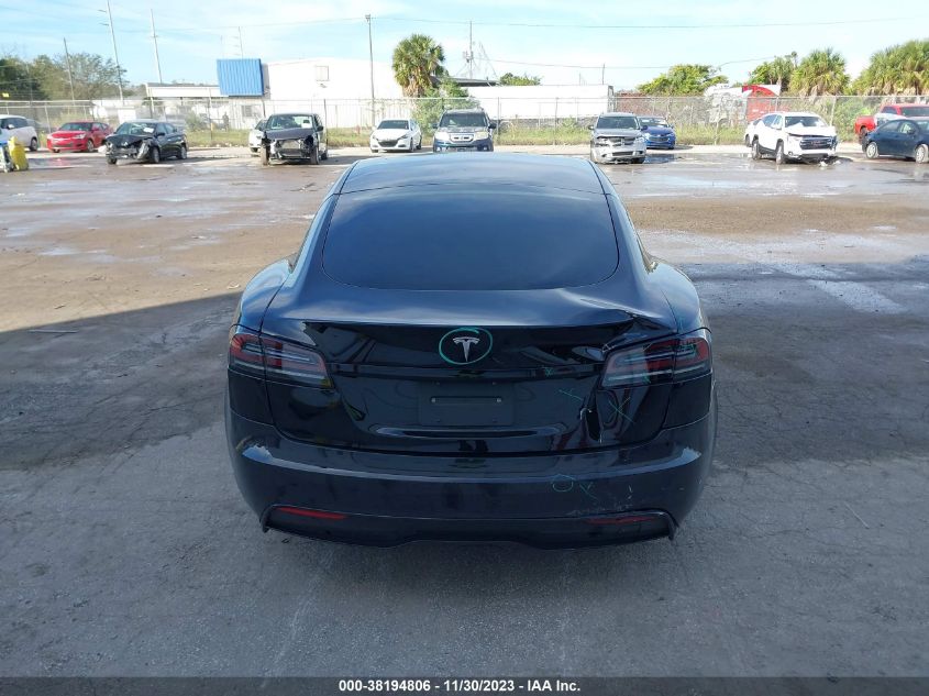 2022 Tesla Model S Dual Motor All-Wheel Drive VIN: 5YJSA1E58NF488557 Lot: 38194806