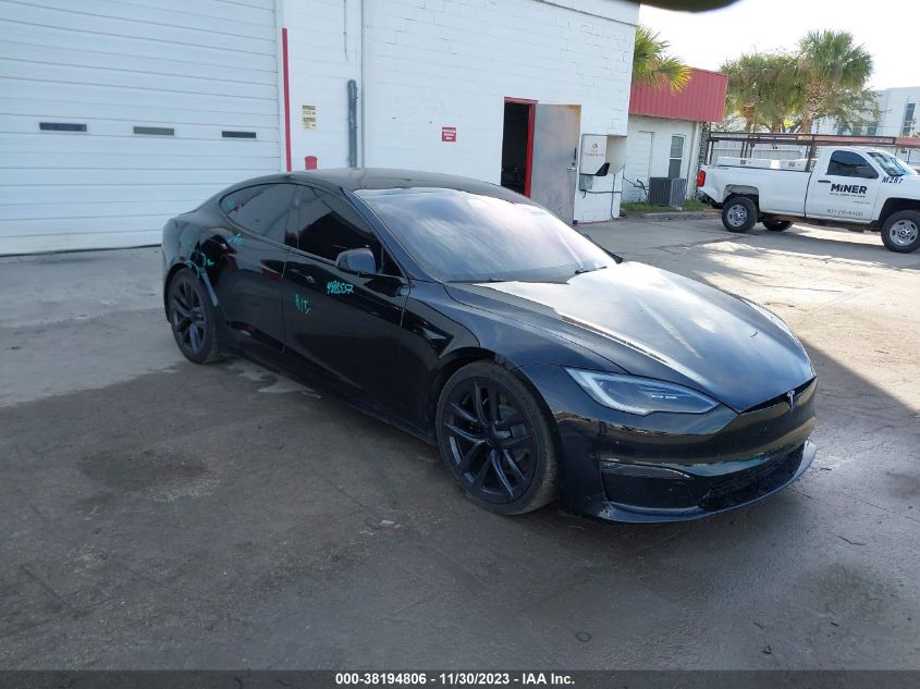 2022 Tesla Model S Dual Motor All-Wheel Drive VIN: 5YJSA1E58NF488557 Lot: 38194806