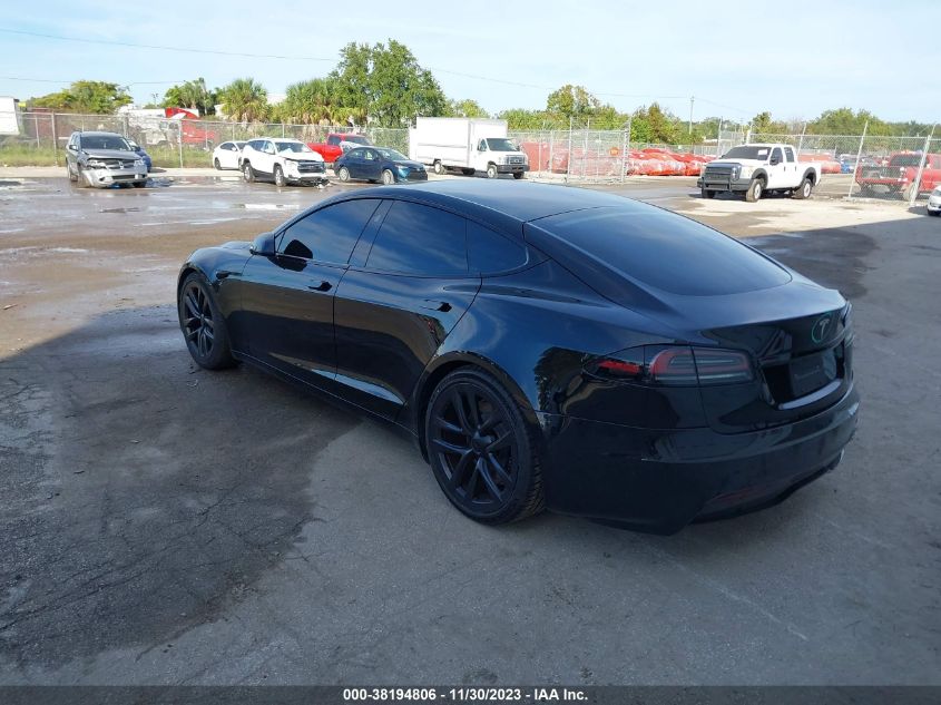 2022 Tesla Model S Dual Motor All-Wheel Drive VIN: 5YJSA1E58NF488557 Lot: 38194806