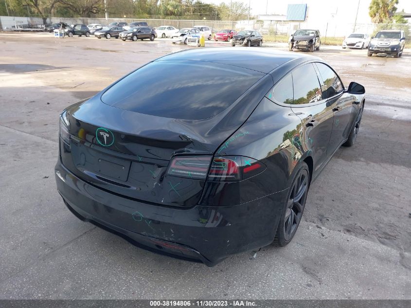 2022 Tesla Model S Dual Motor All-Wheel Drive VIN: 5YJSA1E58NF488557 Lot: 38194806