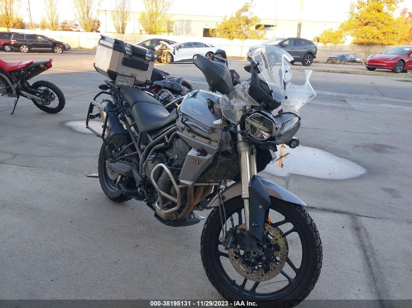 2018 Triumph Tiger 800 Xrt VIN: SMTE04BF0JT870380 Lot: 38195131