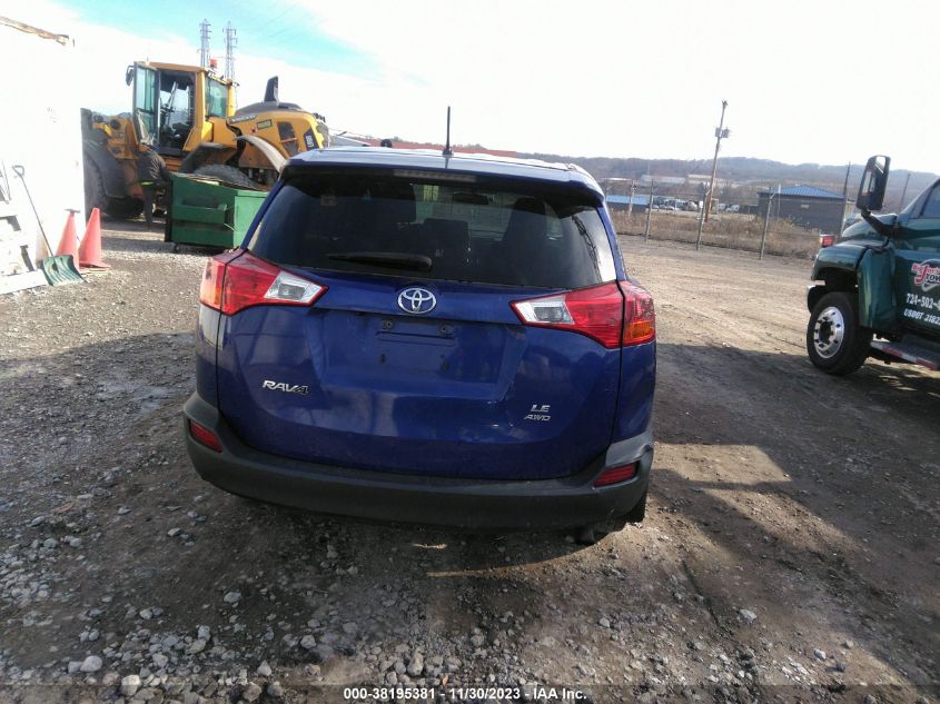 2015 Toyota Rav4 Le VIN: 2T3BFREV7FW364047 Lot: 38195381