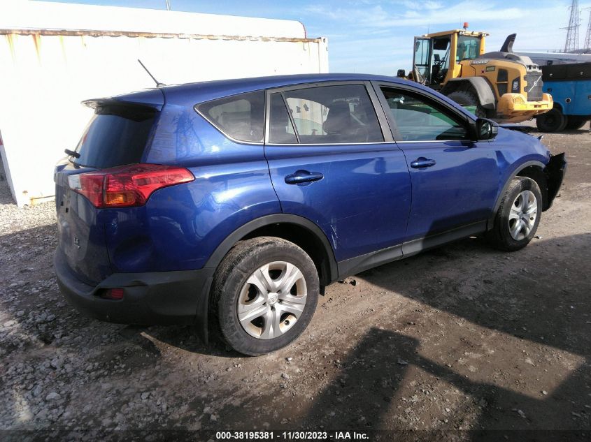 2015 Toyota Rav4 Le VIN: 2T3BFREV7FW364047 Lot: 38195381