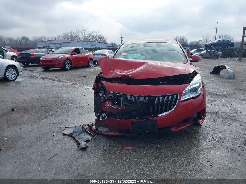 2014 Buick Regal Turbo VIN: 2G4GK5EX6E9170707 Lot: 38195431