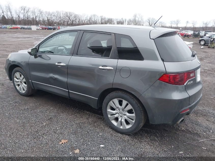 2010 Acura Rdx Tech Pkg VIN: 5J8TB1H58AA006381 Lot: 38195440