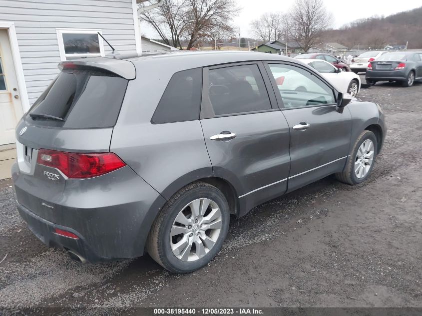 2010 Acura Rdx Tech Pkg VIN: 5J8TB1H58AA006381 Lot: 38195440