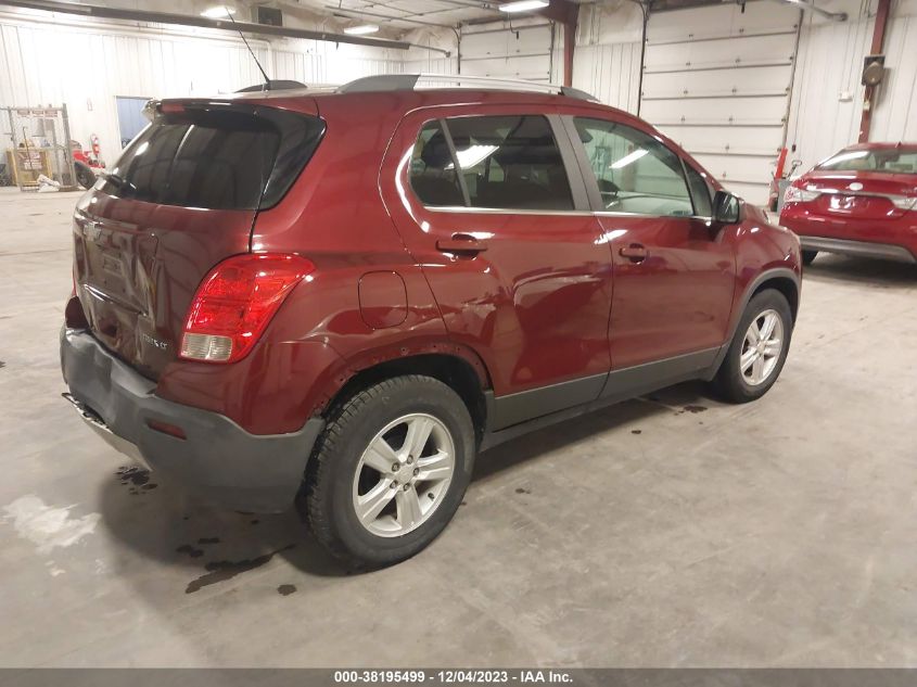 2016 Chevrolet Trax Lt VIN: 3GNCJLSB8GL177992 Lot: 38195499