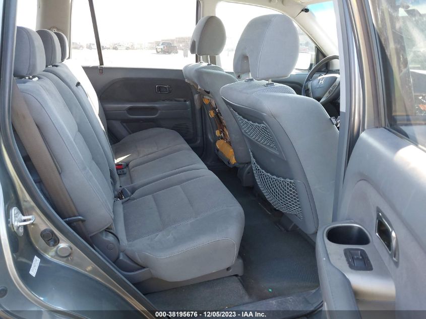 2007 Honda Pilot Ex VIN: 5FNYF28467B034458 Lot: 38195676