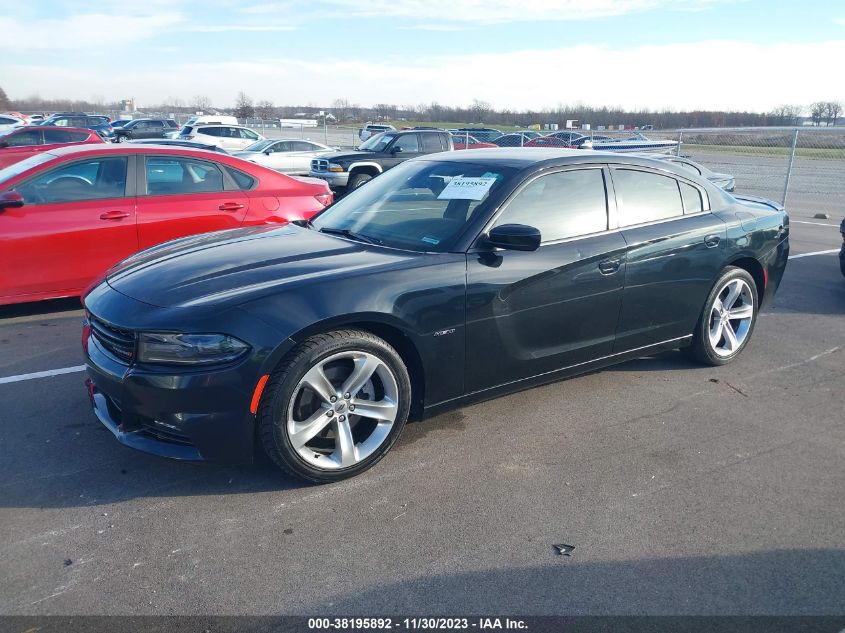 2018 Dodge Charger R/T Rwd VIN: 2C3CDXCT4JH169102 Lot: 38195892