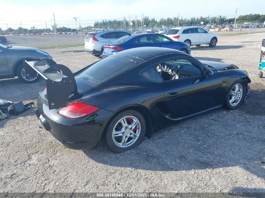 2009 Porsche Cayman S VIN: WP0AB29879U780507 Lot: 38195946