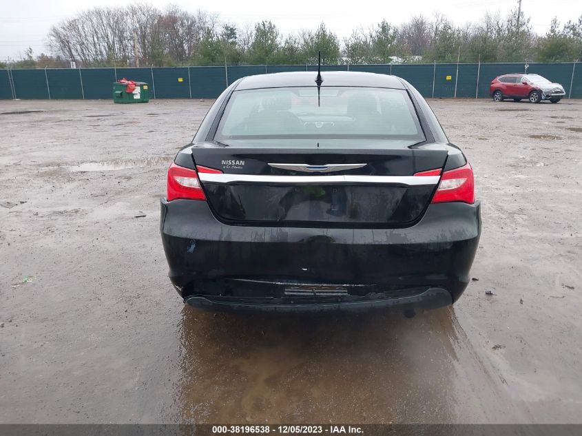 2012 Chrysler 200 Touring VIN: 1C3CCBBB1CN130282 Lot: 40855709