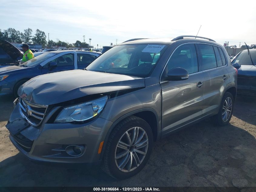 2010 Volkswagen Tiguan Se VIN: WVGAV7AX7AW001117 Lot: 38196684