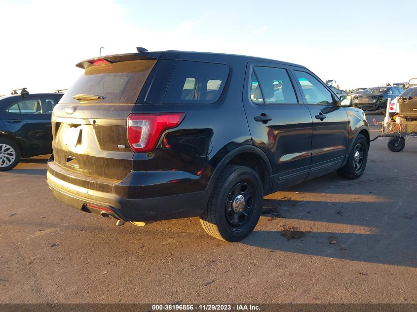 2016 Ford Utility Police Interceptor VIN: 1FM5K8AR2GGD30375 Lot: 38196856