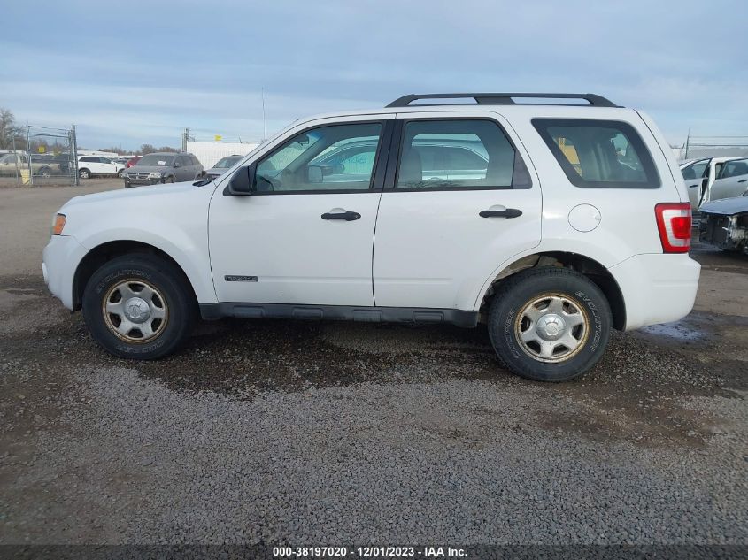 1FMCU02Z58KD74483 2008 Ford Escape Xls/Xls Manual