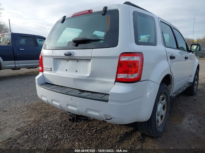 1FMCU02Z58KD74483 2008 Ford Escape Xls/Xls Manual