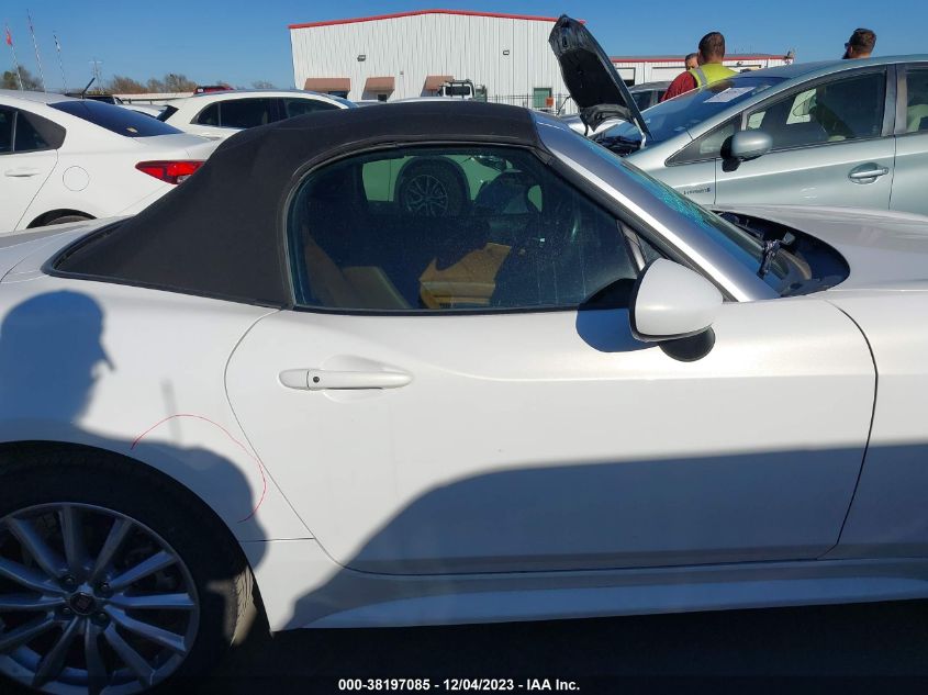 2017 Fiat 124 Spider Lusso VIN: JC1NFAEK4H0107517 Lot: 38197085