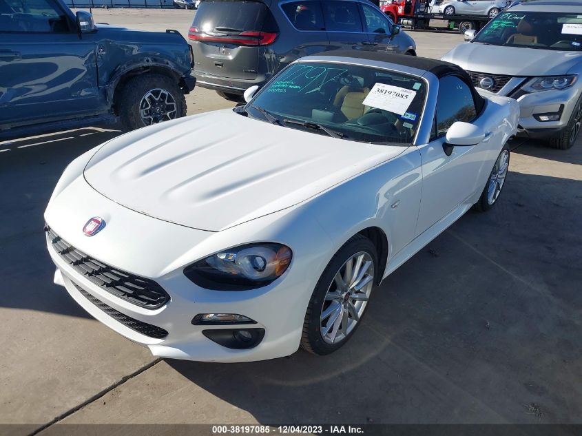 2017 Fiat 124 Spider Lusso VIN: JC1NFAEK4H0107517 Lot: 38197085