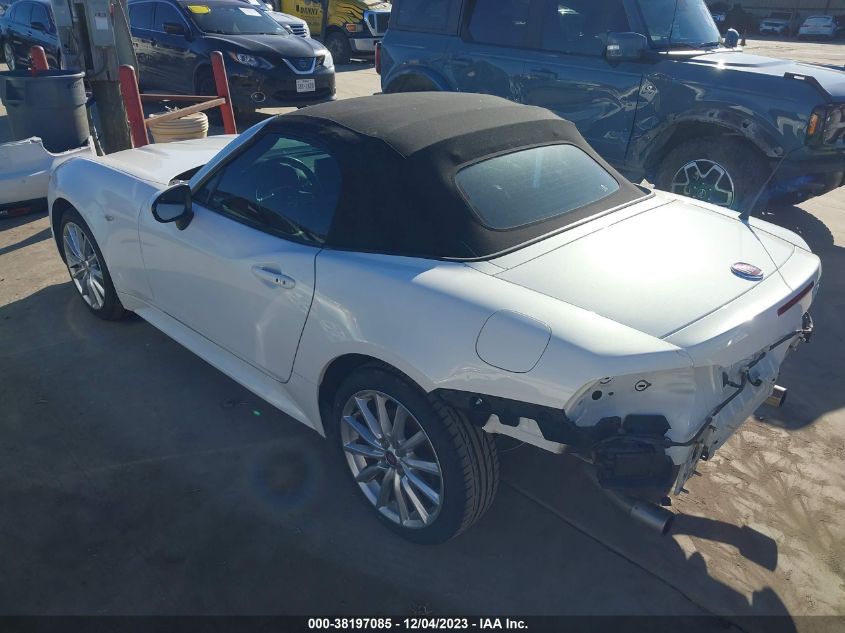 2017 Fiat 124 Spider Lusso VIN: JC1NFAEK4H0107517 Lot: 38197085