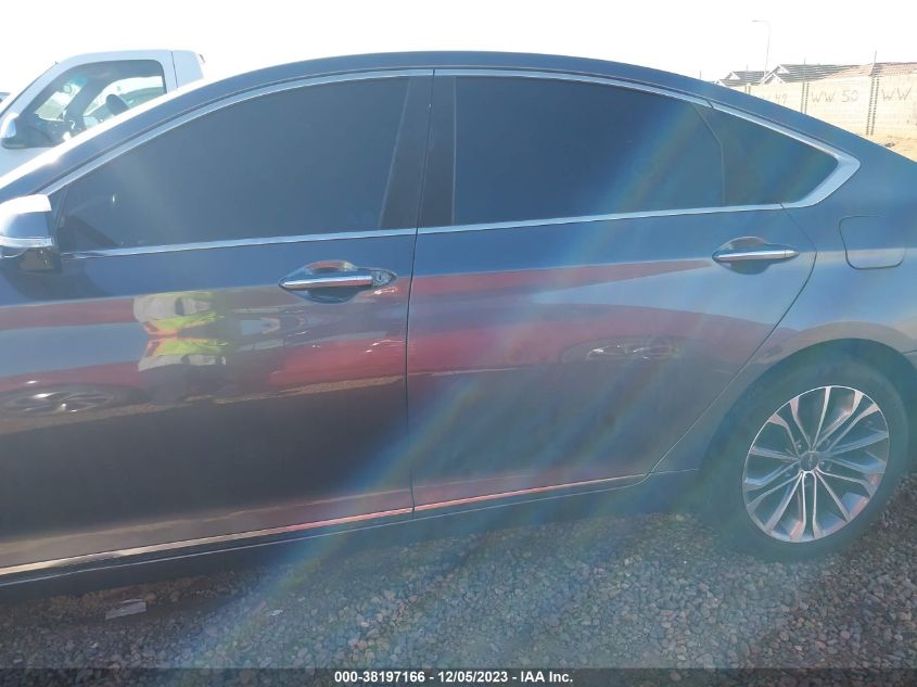 2016 Hyundai Genesis 3.8 VIN: KMHGN4JE5GU141100 Lot: 38197166