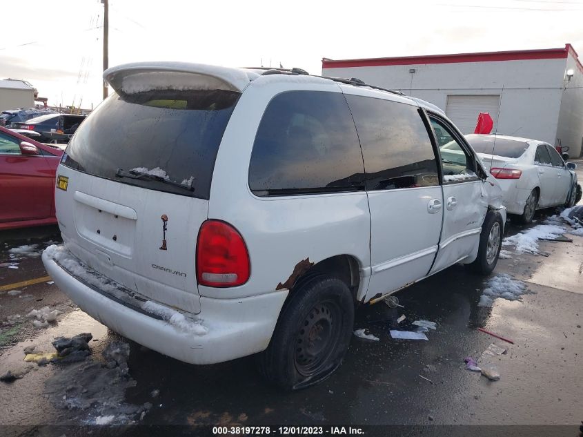 1999 Dodge Caravan Se VIN: 2B4GP45G1XR278684 Lot: 38197278