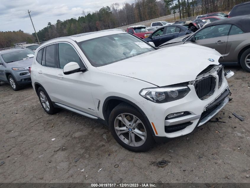 2018 BMW X3 xDrive30I VIN: 5UXTR9C51JLC75893 Lot: 38197517