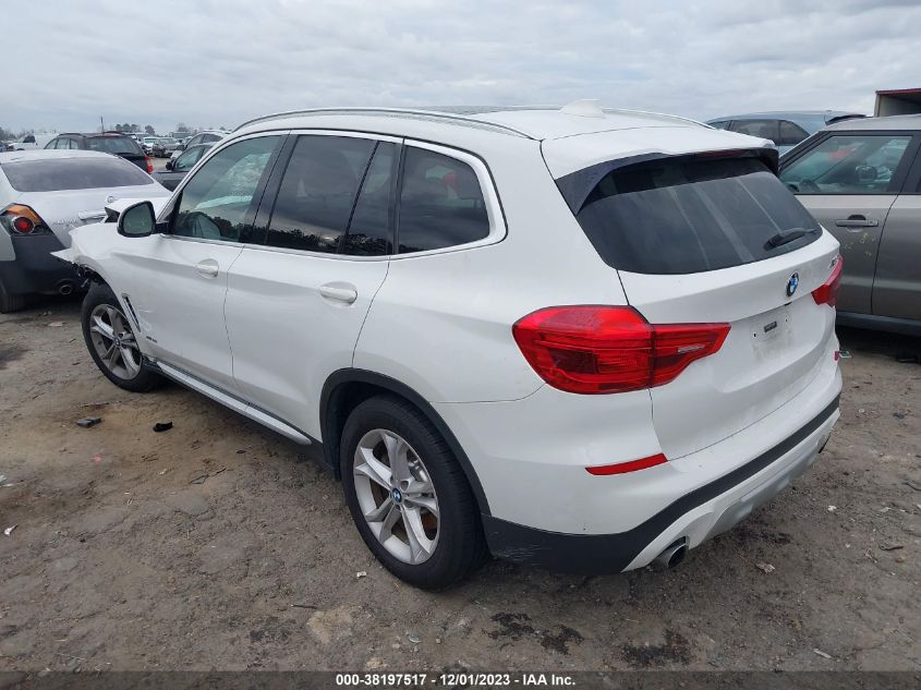 2018 BMW X3 xDrive30I VIN: 5UXTR9C51JLC75893 Lot: 38197517