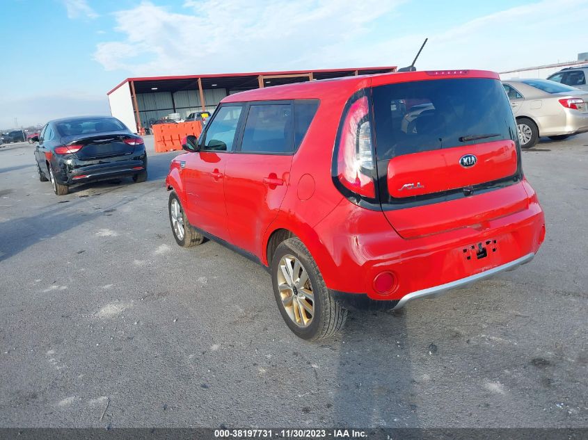 2017 Kia Soul + VIN: KNDJP3A52H7445371 Lot: 38197731