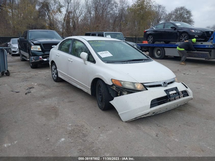 2008 Honda Civic Lx VIN: 1HGFA16558L040831 Lot: 38197802