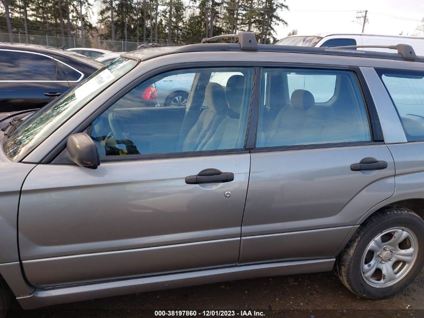 2006 Subaru Forester 2.5X VIN: JF1SG63686H751550 Lot: 38197860