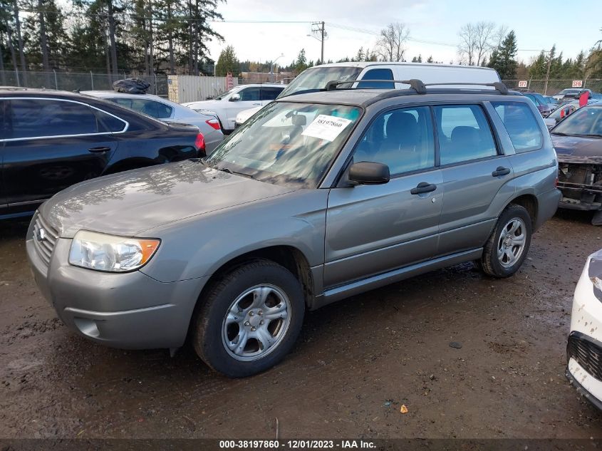 2006 Subaru Forester 2.5X VIN: JF1SG63686H751550 Lot: 38197860