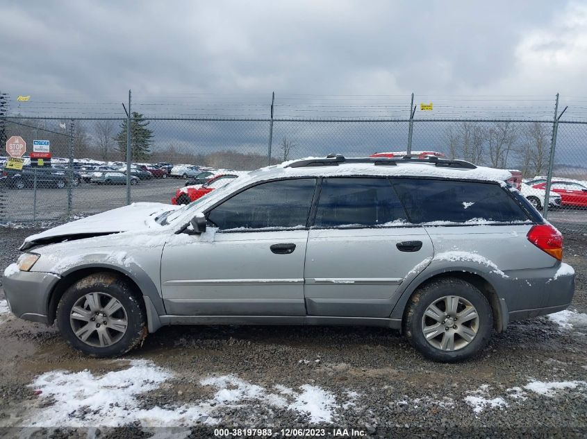 2005 Subaru Outback 2.5I VIN: 4S4BP61C957330696 Lot: 38197983