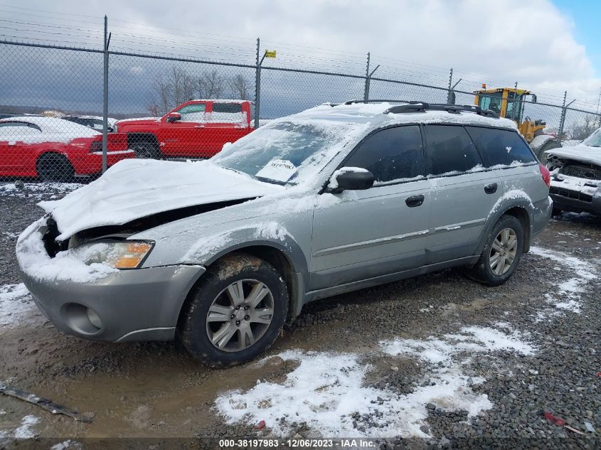 2005 Subaru Outback 2.5I VIN: 4S4BP61C957330696 Lot: 38197983