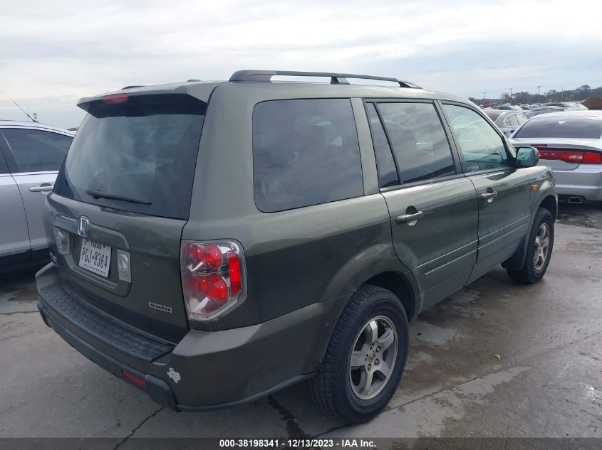 2006 Honda Pilot Ex-L VIN: 5FNYF18516B029962 Lot: 40689798