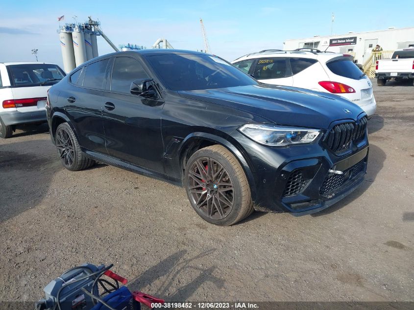 2021 BMW X6 M VIN: 5YMCY0C05M9F96820 Lot: 38198452