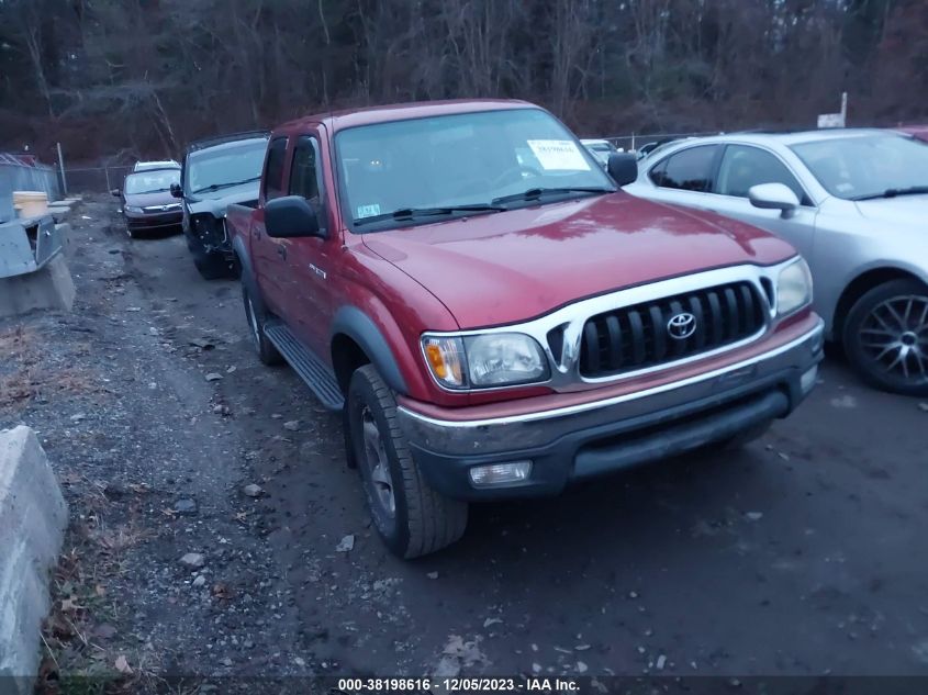 2003 Toyota Tacoma Base V6 (A4) VIN: 5TEHN72N63Z205557 Lot: 38198616