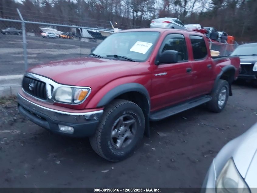 2003 Toyota Tacoma Base V6 (A4) VIN: 5TEHN72N63Z205557 Lot: 38198616