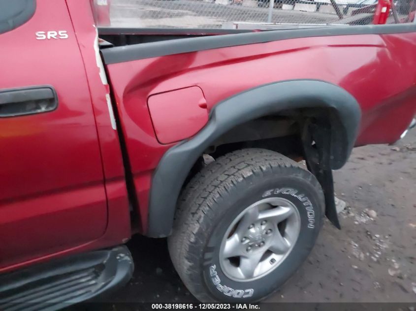 2003 Toyota Tacoma Base V6 (A4) VIN: 5TEHN72N63Z205557 Lot: 38198616