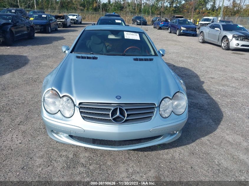 WDBSK75F95F098859 2005 Mercedes-Benz Sl 500