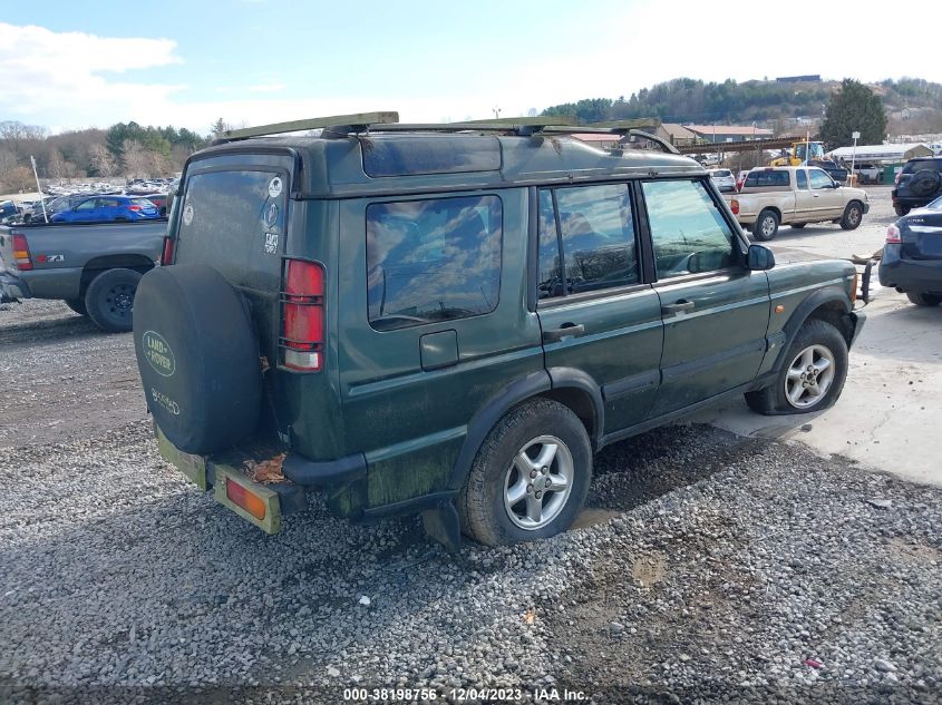 2000 Land Rover Discovery Series Ii Cloth VIN: SALTY1240YA235346 Lot: 38198756