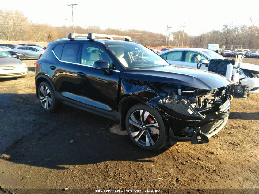 2023 Volvo Xc40 B5 Plus Bright Theme VIN: YV4L12UN2P2066654 Lot: 38198891