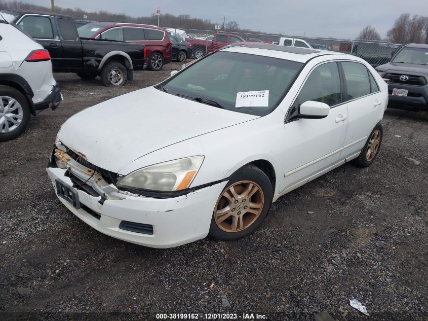 2007 Honda Accord 2.4 Ex VIN: 1HGCM56877A096484 Lot: 38199162